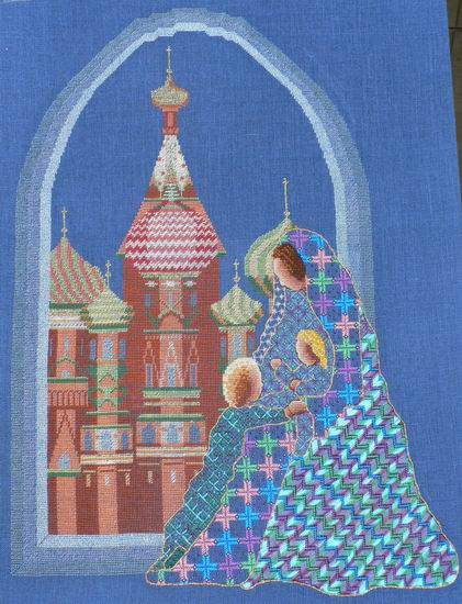 Russian Mother & Child